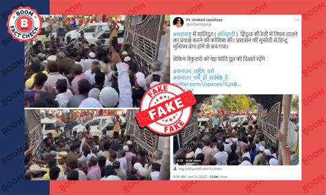 Old Video From AP Viral As Muslims Disturbing Hindutva Rally In Mumbai ...