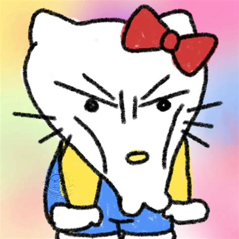 Meme Hello Kitty | Hello kitty, Gấu con, Thiệp