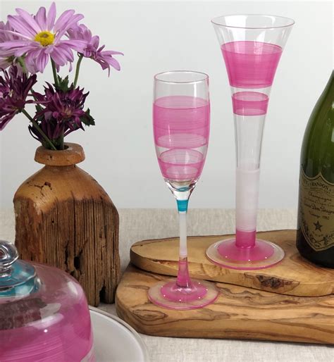Pink Champagne Glasses