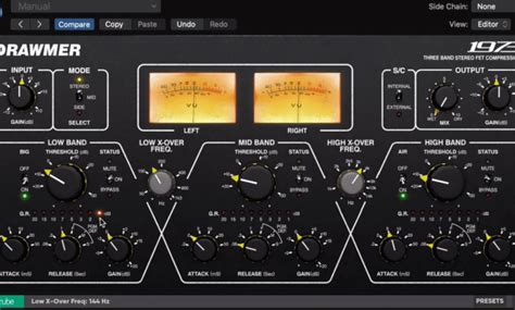 Image result for Using the Master Bus Compressor Reason