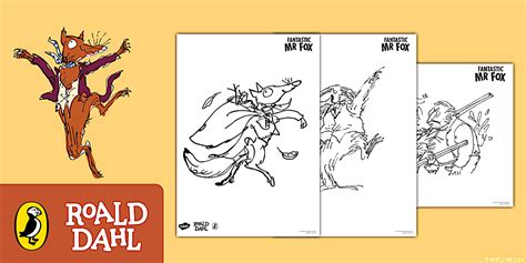 FREE! - Fantastic Mr Fox: Colouring Sheets (teacher made)