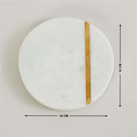 Buy Eternity Levish Set of 4 Marble Coasters from Home Centre at just ...