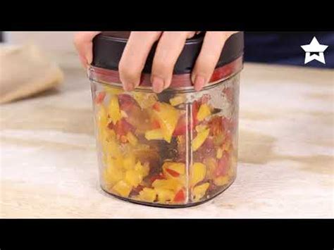 Glory String Chopper with 3 Sharp Stainless Steel Blades 600 ml, Anti ...