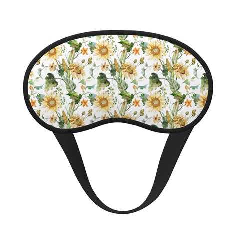 Gaeub Bright Sunflowers Printed Sleep Mask, Eye Masks for Sleeping, Eye ...