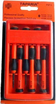 TAPARIA PSF6 Precision Screwdriver Set Price in India - Buy TAPARIA ...