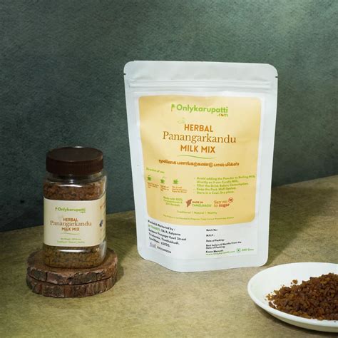 Herbal Panangarkandu Milk Mix – Onlykarupatti.com