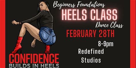 Beginners Heels Foundations Class (February 28th Wednesday), 9529 ...