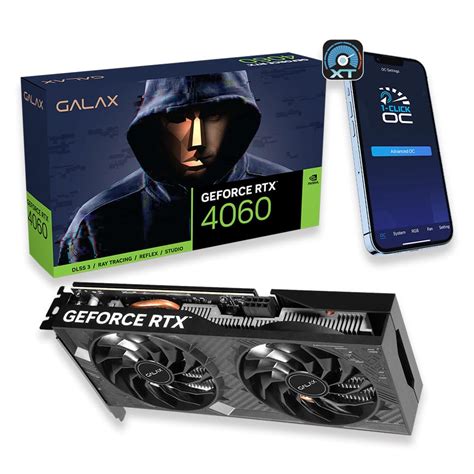 Amazon.in: Buy Galax GeForce RTX™ 4060 1-Click OC 2X V2 Graphics Card ...