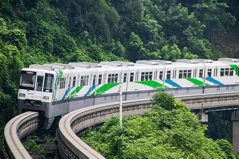重庆的轻轨是骑跨式的，与一般的地铁轨道不一样，哪种造价更高一些|轻轨|造价|轨道_新浪新闻
