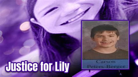 DEEP DIVE-Who is Carson Peters-Berger?-Justice for Iliana "Lily" Peters ...