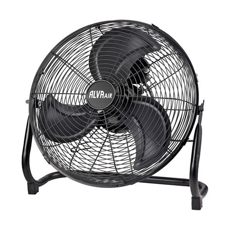 ALVA AIR - 40CM FLOOR FAN - HIGH VELOCITY (MATT BLACK) – Alva Lifestyle