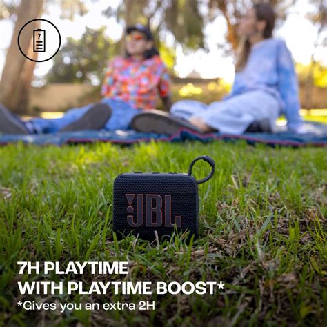 Buy JBL Go 4, Wireless Ultra Portable, Pro Sound,Water & Dust Proof 4.2 ...