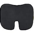 Cushows U-Shaped Memory Foam Coccyx Seat Cushion with Anti Skid Bottom ...