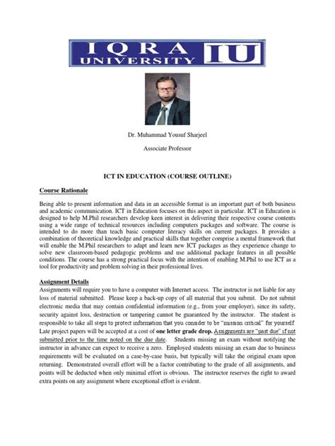 Image result for ICT Module Two Course Outline