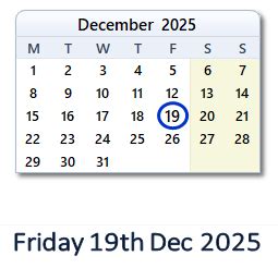 19 December 2025: History, News, Top X Posts & Day Info - IN