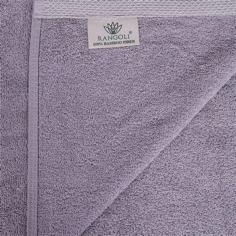 Rangoli 600 GSM Organic Bamboo Bath Towels