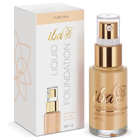 Buy Iba Pure Skin Liquid Foundation - Sun Beige, 30ml | Full Coverage l ...