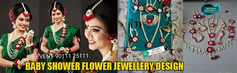 Event Management, Baby Shower Flower Jewellery Design in Ichalkaranji ...