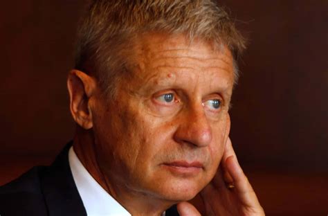 Download Influential Politician Gary Johnson Deep in Thought Wallpaper | Wallpapers.com
