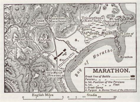 Marathon Greece Map 的图像结果