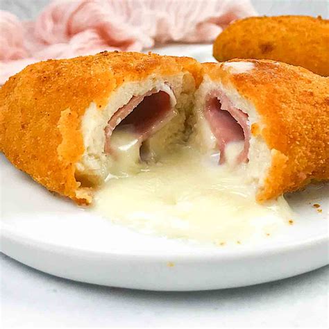 Frozen Chicken Cordon bleu in air fryer - Air Fryer Yum