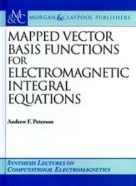 Amazon.in: Buy Mapped Vector Basis Functions For Electromagnetic ...