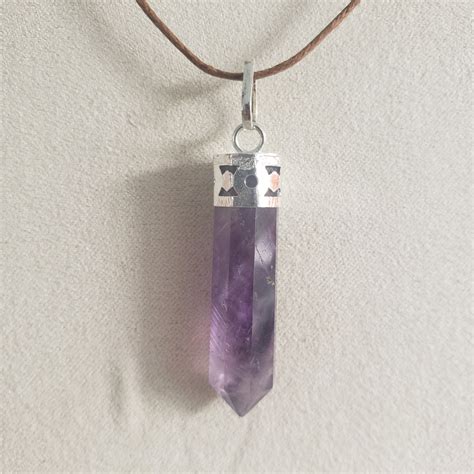 Energy Crystals - Amethyst Pendant