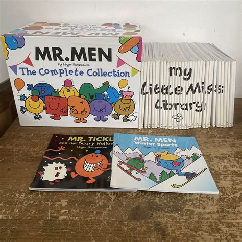 Mr Men & Little Miss Complete Library Bundle Books Collection | eBay ...