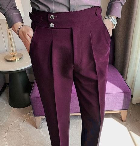 Signature Buttoned Gurkha Pants by ITALIAN VEGA® – Italian Vega®