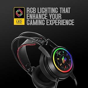 Ant Esports H707 HD RGB Wired Gaming Headset | Noise Cancelling Over ...