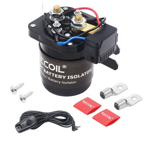 Recoil SRL500 Microprocessor Controlled 500A Smart Battery Isolator and ...