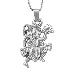 Shining Jewel - By Shivansh Shining Jewel Silver Plated Lord Hanuma Ji ...