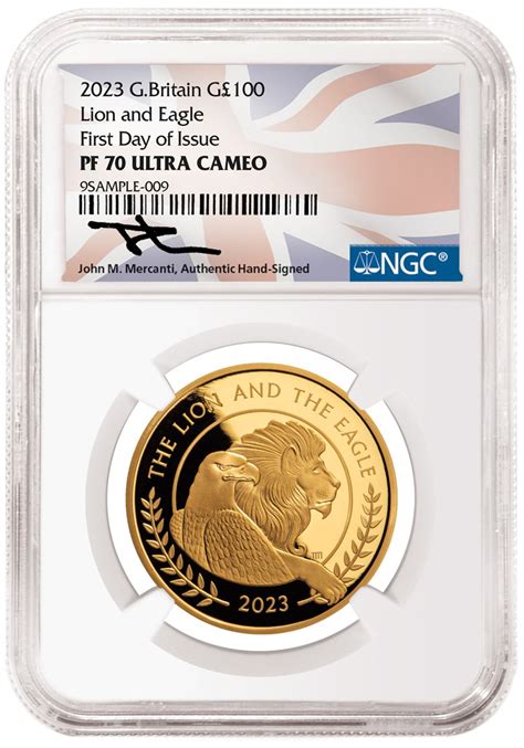 The Royal Mint's Lion and Eagle Coins Being Paired with NGC John ...