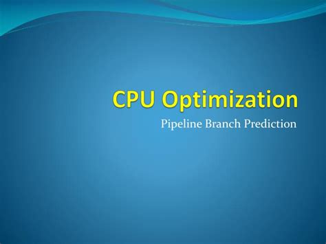 Image result for CPU Optimization Techniques