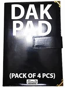 Filemate Army Dak Pad Folder(Pack of 4 pcs) / Holder (Size: 15 X 10.5 ...