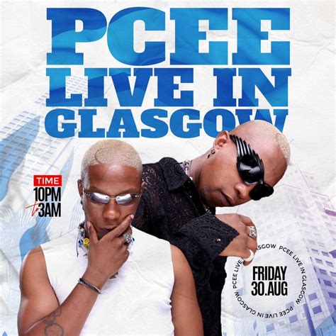 PCEE Live In Glasgow, Manuka, Glasgow, 30 August to 31 August | AllEvents