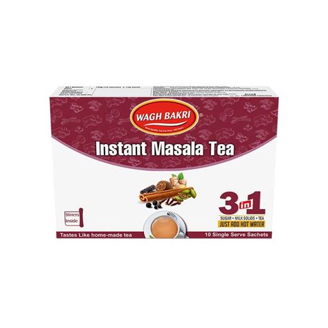Wagh Bakri Masala Instant Tea Premix, 140g : Amazon.in: Grocery ...