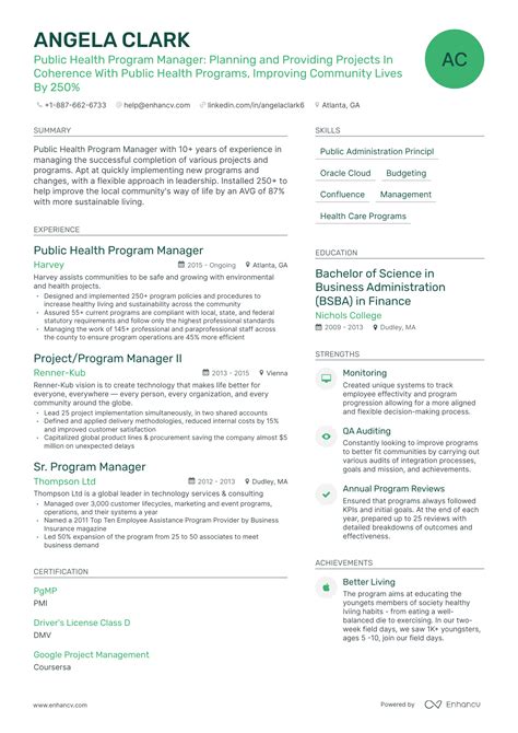 Image result for Health Program Manager