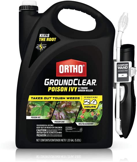 Ortho Poison Ivy Killer Spray, Tough Brush Killer with Comfort Wand, 1. ...