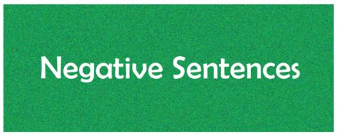 Image result for Negative Sentence Pattern