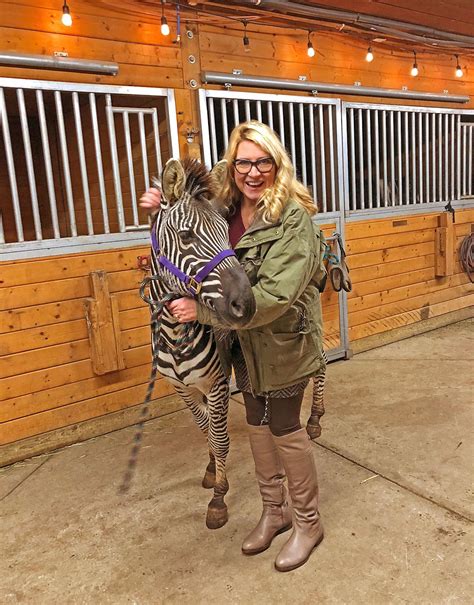 Radio Host Delilah's Husband Surprised Her with Pet Zebra in Honor of ...