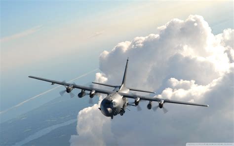 aircraft, Lockheed C 130 Hercules HD Wallpapers / Desktop and Mobile ...