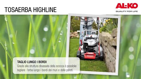 Tosaerba AL KO Highline   YouTube