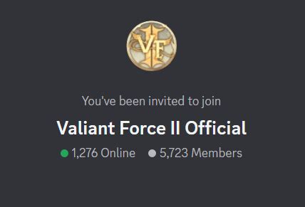 Image result for Valiant Script Discord
