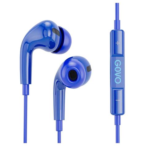 Buy GOVO Gobass 411 Wired Earphone with Tangle Free Cable, Sapphire ...