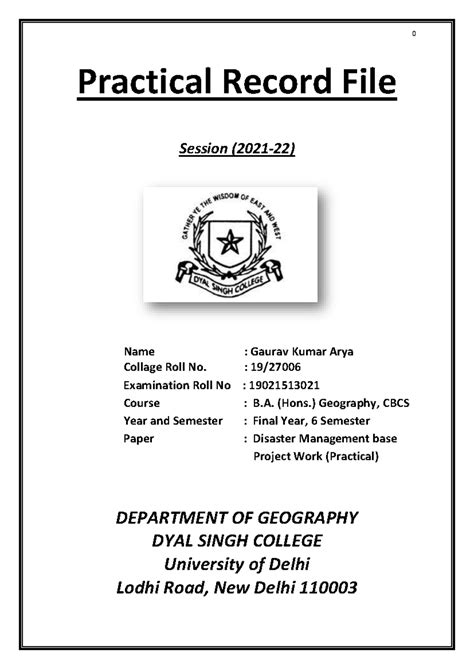 DPR 1 Landslide Risk Assessment & Preparedness Plan - Final Report ...