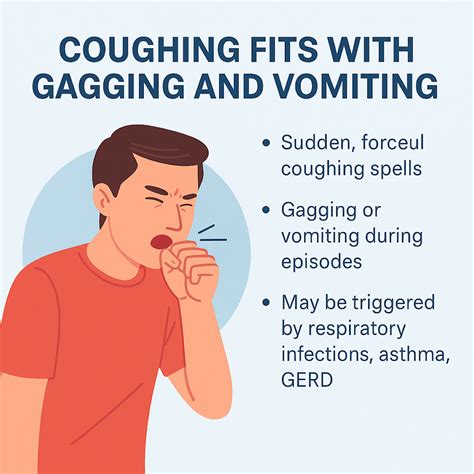 Coughing Fits: Sudden Attacks With Gagging and Vomiting
