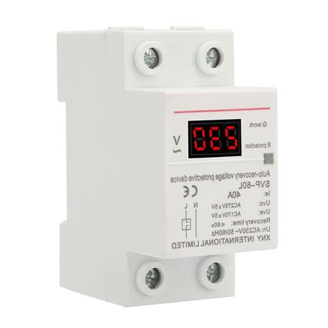 Automatic Recovery Overvoltage Protector, Voltage Recovery, with Green ...