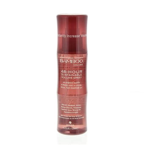 Buy Alterna Bamboo Volume 48 Hour Sustainable Volume Spray-4.2 oz ...