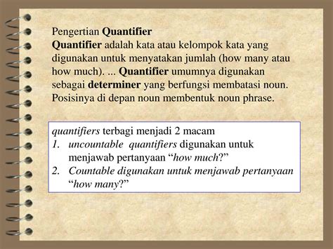 SOLUTION: Pembahasan quantifiers and determiners - Studypool